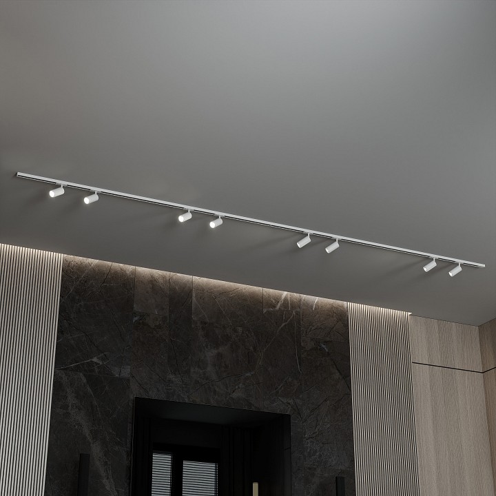 Комплект трековый Hesby Lighting №3 однофазная накладная Skylite HSBL_kompl_S003_NI4W3K