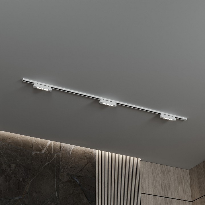 Комплект трековый Hesby Lighting №9 однофазная накладная Skylite HSBL_kompl_S009_NI2W4K