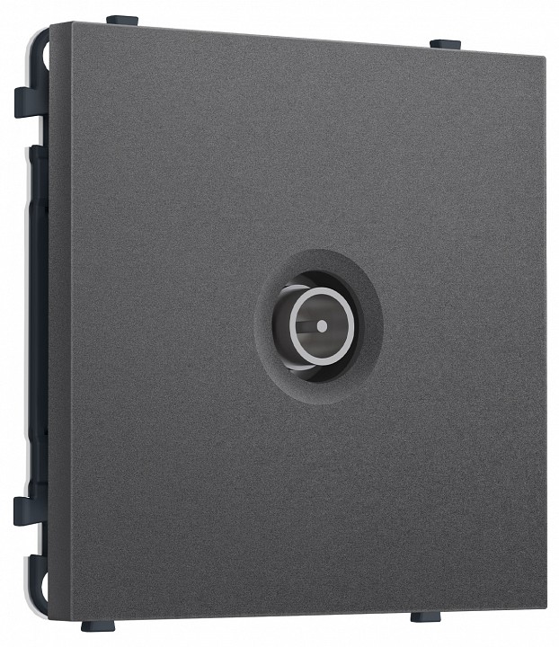 ТВ-розетка оконечная экранированная без рамки Ambrella Volt MS MS663005