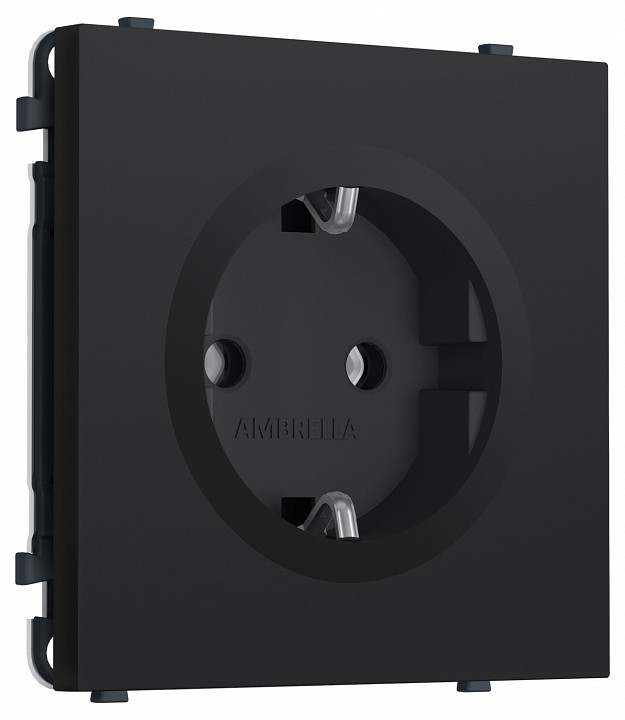 Розетка с заземлением, без рамки Ambrella Volt MS MS986010