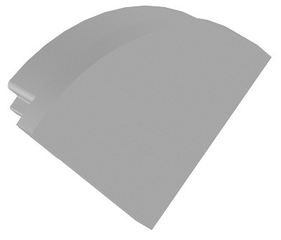 Заглушка для профиля Donel  DNCAP18503Grey