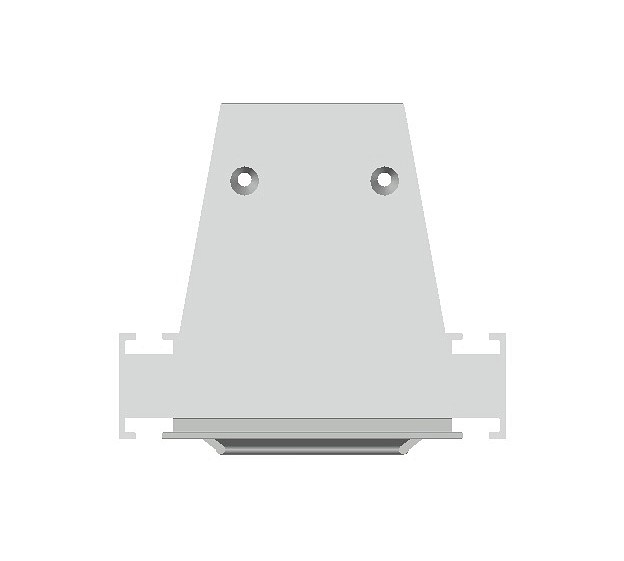 Заглушка для профиля Donel  DNCAP18521RAL9003