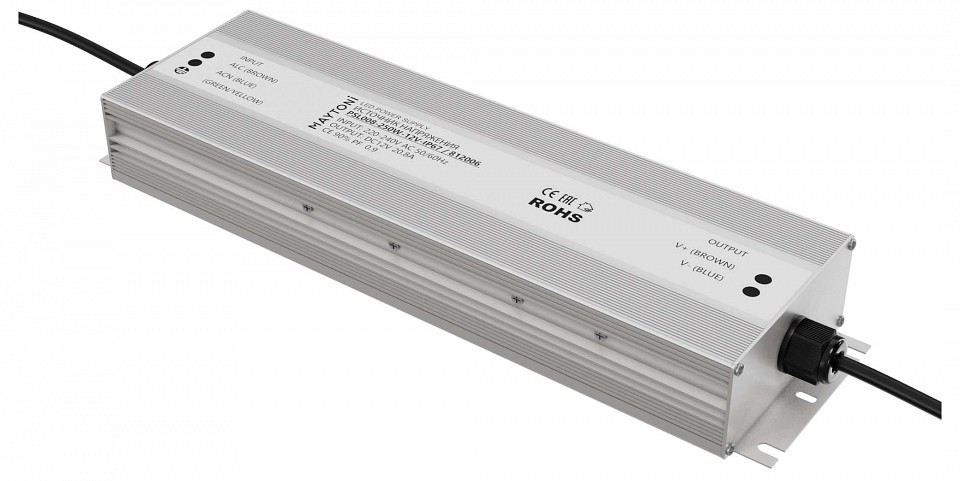 Блок питания с проводом Maytoni Led Strip Блоки питания 12В 812006
