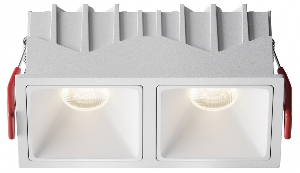 Встраиваемый светильник Maytoni Technical Альфа DL043-02-10W4K-SQ-W-1