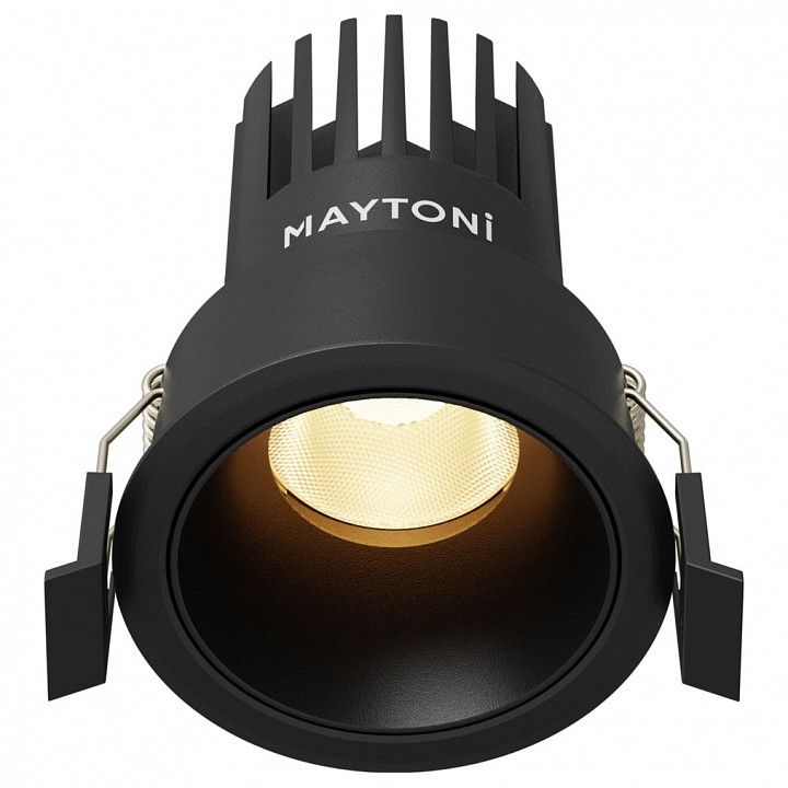 Встраиваемый светильник Maytoni Technical Омут DL115-10W-2.7K-B