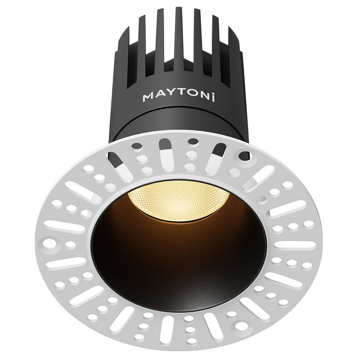 Встраиваемый светильник Maytoni Technical Омут DL122-15W-2.7K-TRS-B