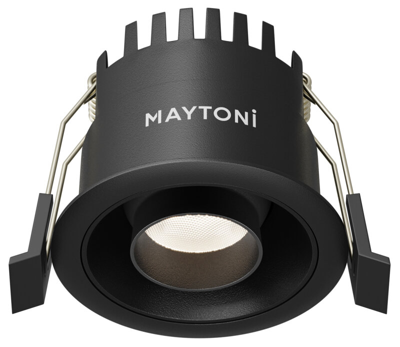 Встраиваемый светильник Maytoni Technical Омут Т DL128-10W4K-B